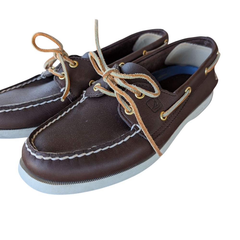 Sperry Men's Dark Brown Boat Shoes